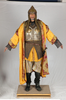  Photos Medieval Knight in mail armor 6 Historical Medieval soldier Turkish a poses mail armor whole body yellow cloak 0001.jpg